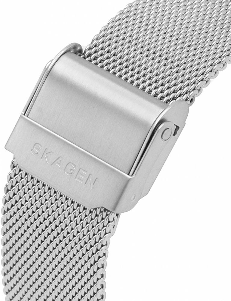 Skagen Signatur Classic Mesh Stainless Steel Watch 7 of 8
