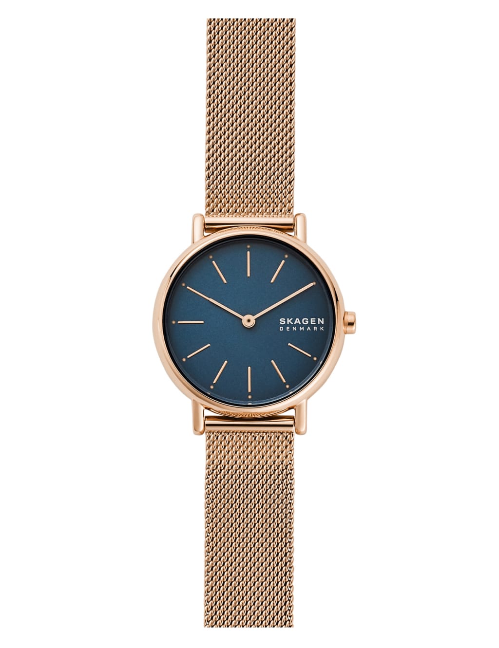 Skagen hybrid rose gold discount