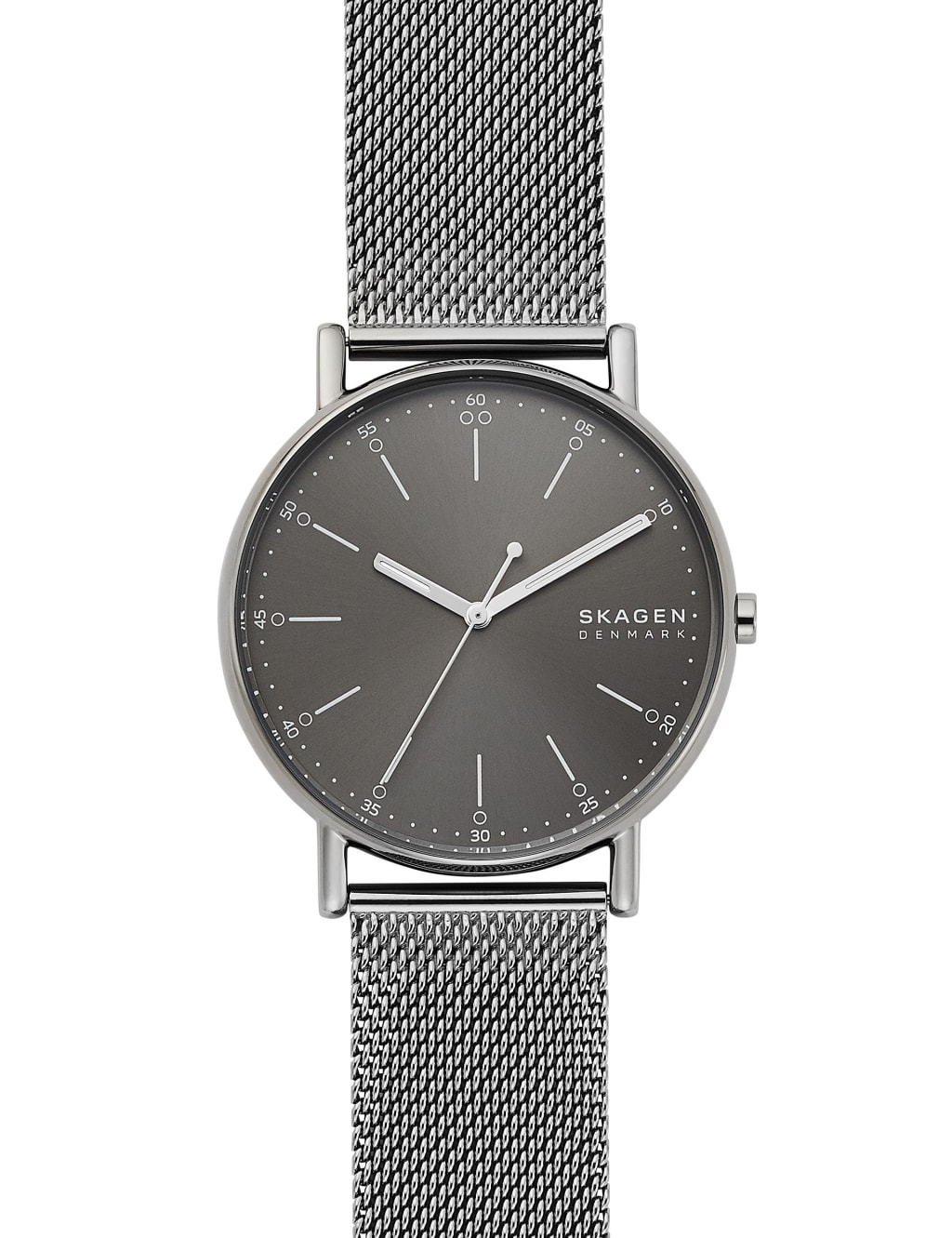 Buy Skagen Signatur Mesh Stainless Steel Watch | Skagen | M&S