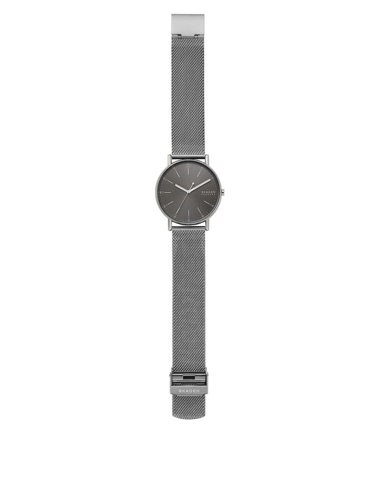 Skagen Signatur Mesh Stainless Steel Watch 4 of 4