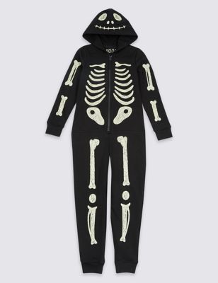 skeleton sleepsuit