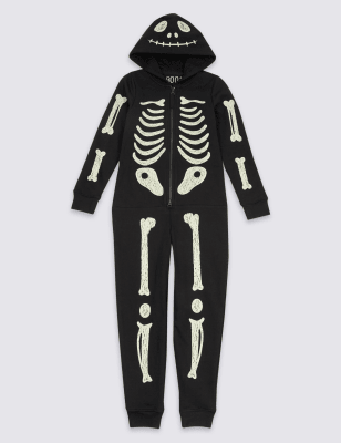 skeleton sleepsuit