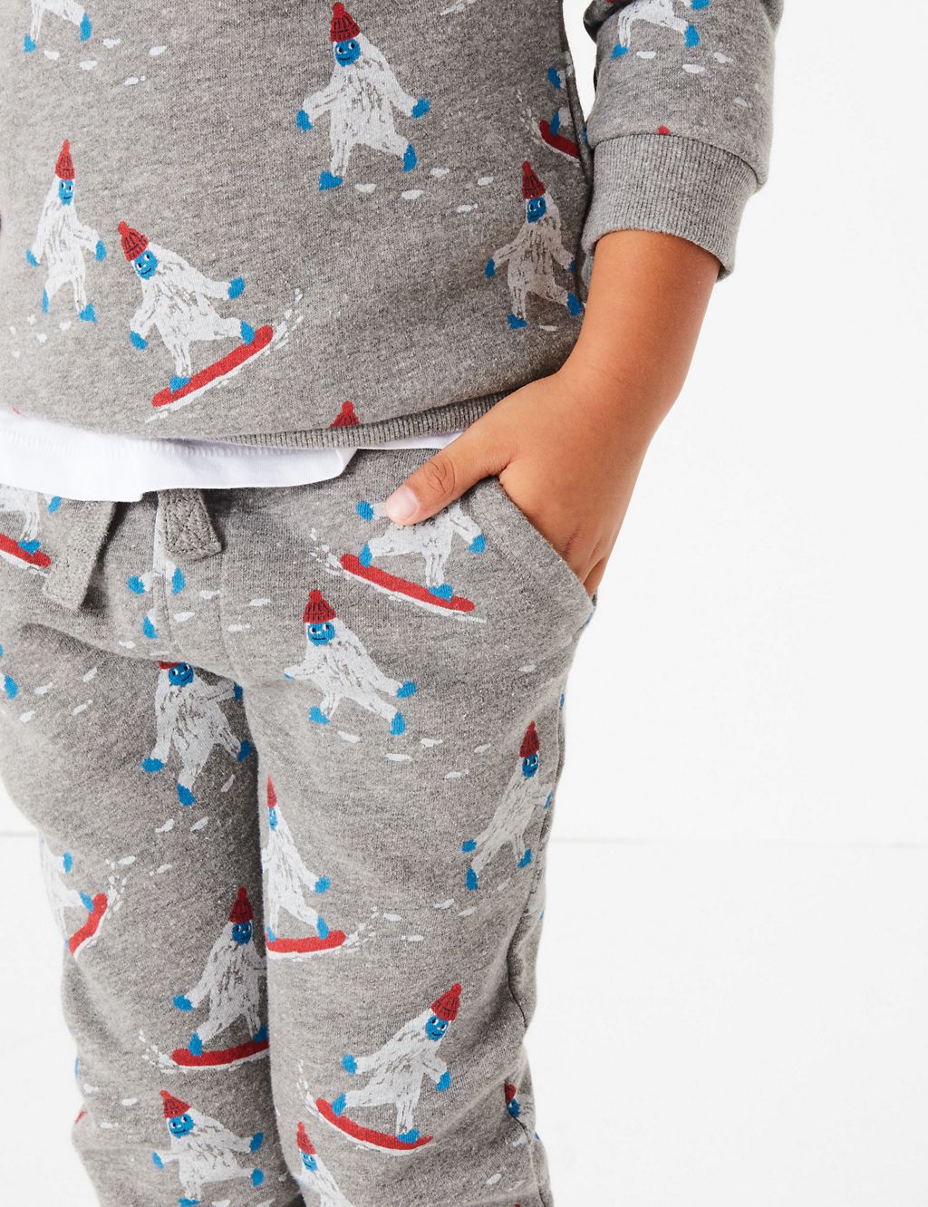 Skiing Print Joggers (3 Months - 7 Years) 2 of 5