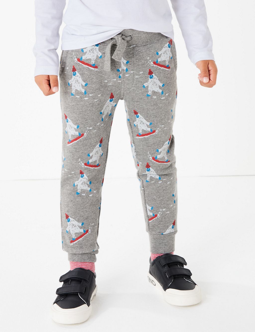 Skiing Print Joggers (3 Months - 7 Years) 4 of 5