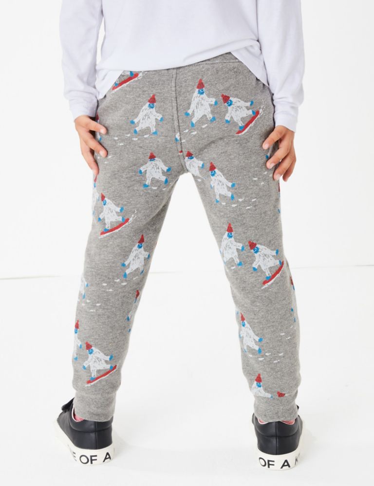 Skiing Print Joggers (3 Months - 7 Years) 5 of 5