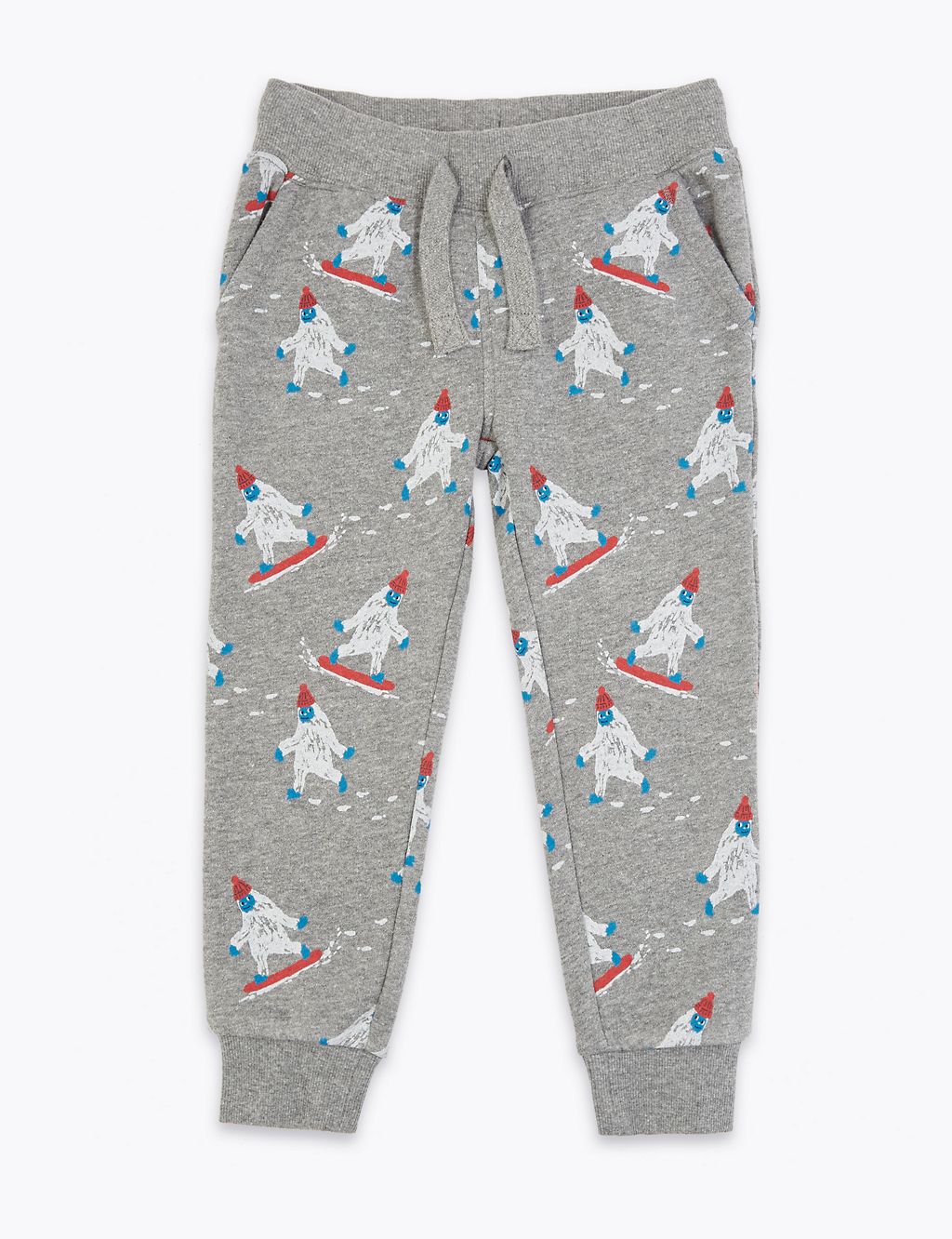 Skiing Print Joggers (3 Months - 7 Years) 1 of 5
