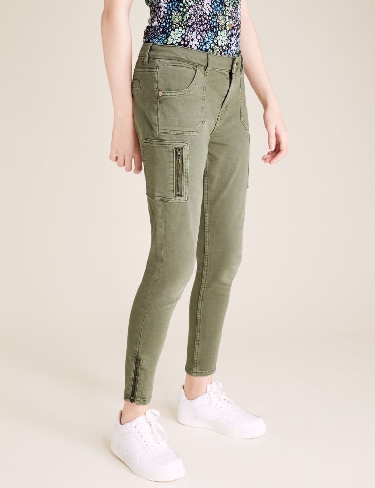 Skinny utility jeans discount
