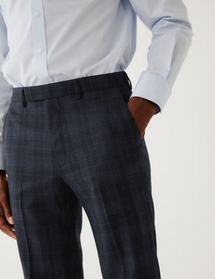 Calvin Klein Jayden Skinny Fit Stretch Dress Pant, Light Gray Men's Pants  Men's Wearhouse | Mens Plaid Slim Fit Trousers Skinny Formal Party Business  Pants With Slip Belt 