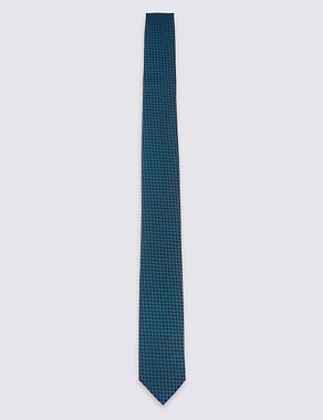 Skinny Fit Mini Checked Tie Image 2 of 3