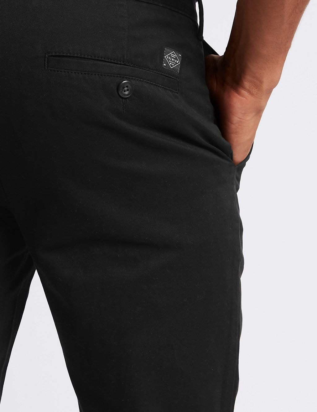 Skinny Fit Pure Cotton Chinos 5 of 5