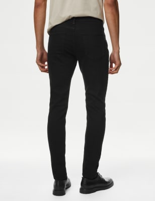 Buy Dark Blue 360° Stretch Skinny Jeans from Next Ireland