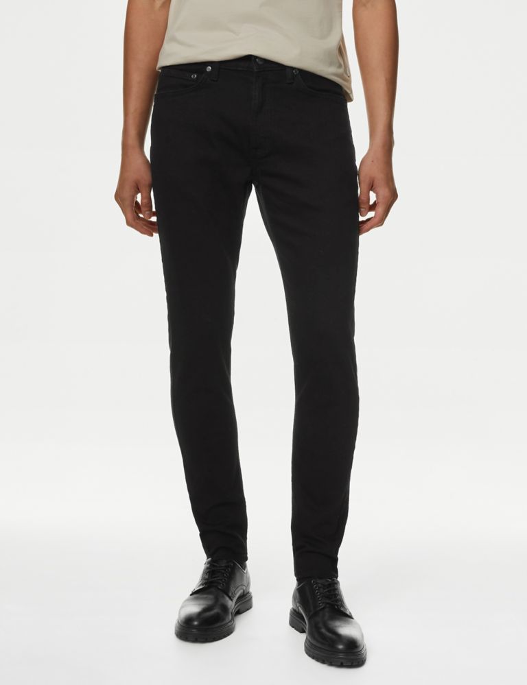 Buy Skinny Fit Stretch Jeans | M&S Collection | M&S