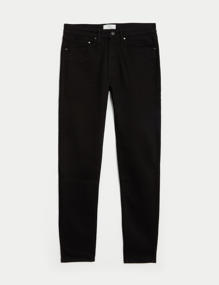 M and s mens discount black jeans