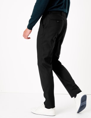 skinny fit stretch trousers