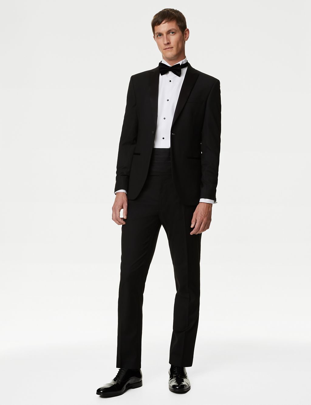 Skinny Fit Stretch Tuxedo Trousers 7 of 7