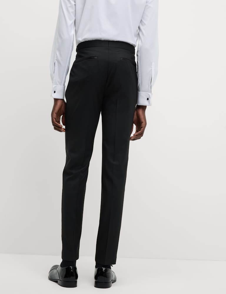 Skinny Fit Stretch Tuxedo Trousers 5 of 7