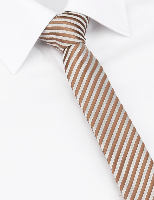 Skinny Striped Tie Image 1 of 1
