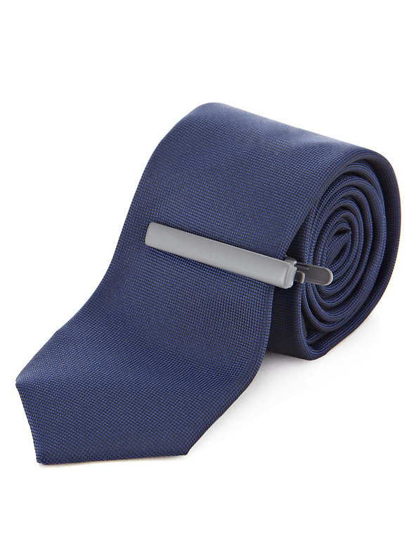 Skinny Tie with Tie Pin Image 1 of 1