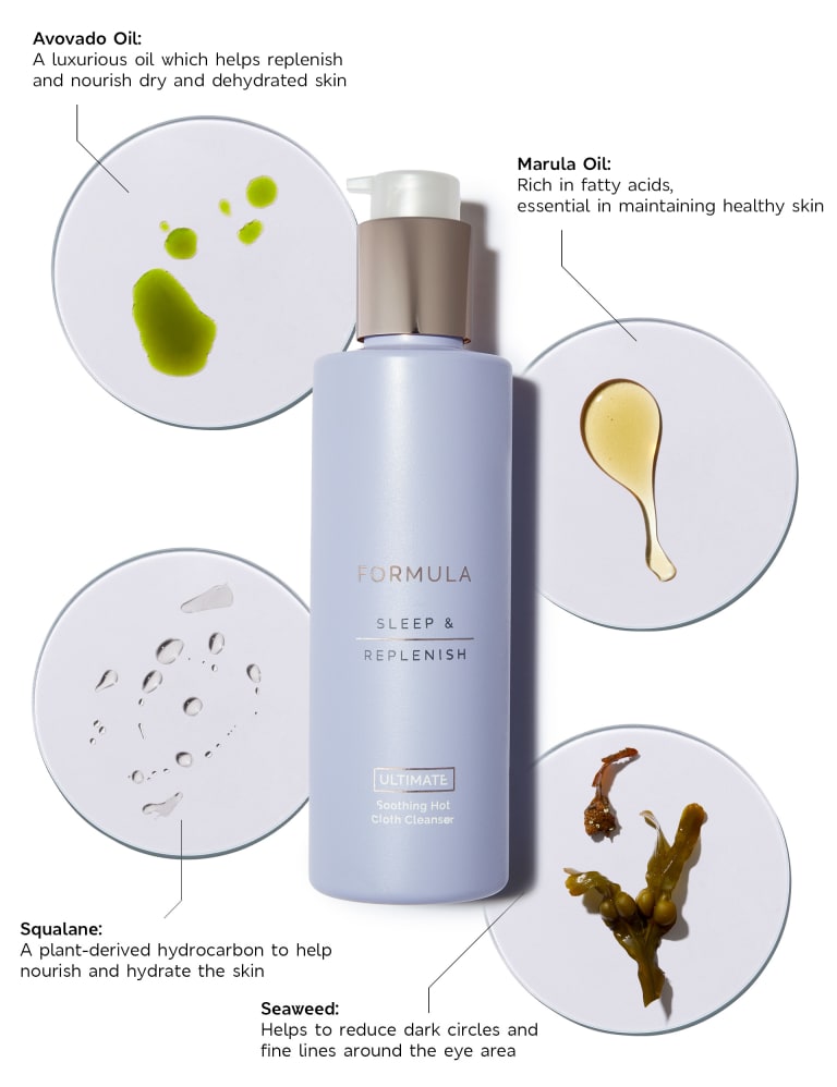 Sleep Replenish Hot Cloth Cleanser 190ml Formula M S