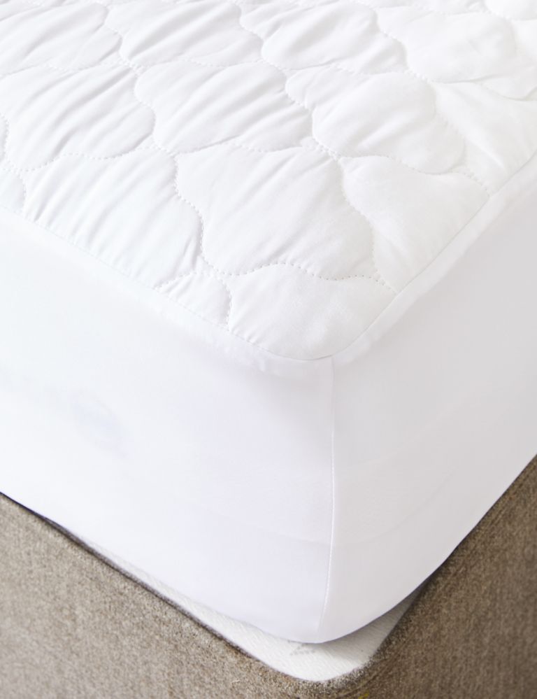 Sleep Solutions Quilted Waterproof Mattress Protector 3 of 6