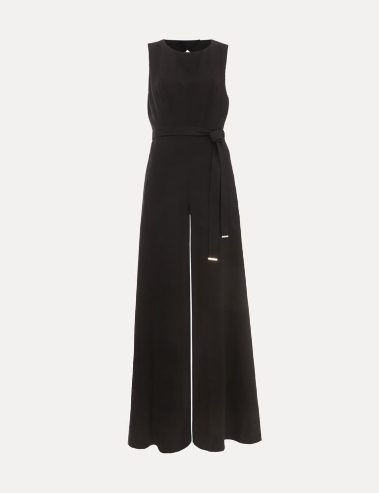 Sleeveless Cropped Wide Leg Jumpsuit 2 of 7