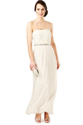 Flared maxi dress outlet online