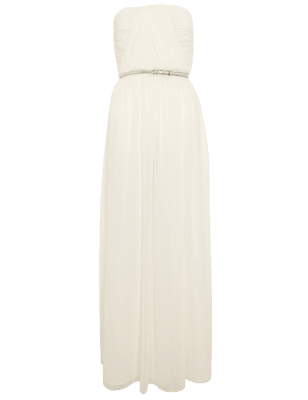 Flared maxi outlet dress online