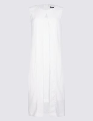 Sleeveless Tunic Midi Dress Image 2 of 4