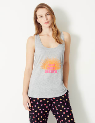 Vest top pyjamas hot sale