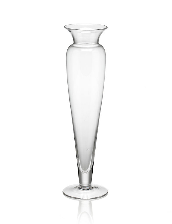 Slender Footed Clear Vase Image 1 of 1