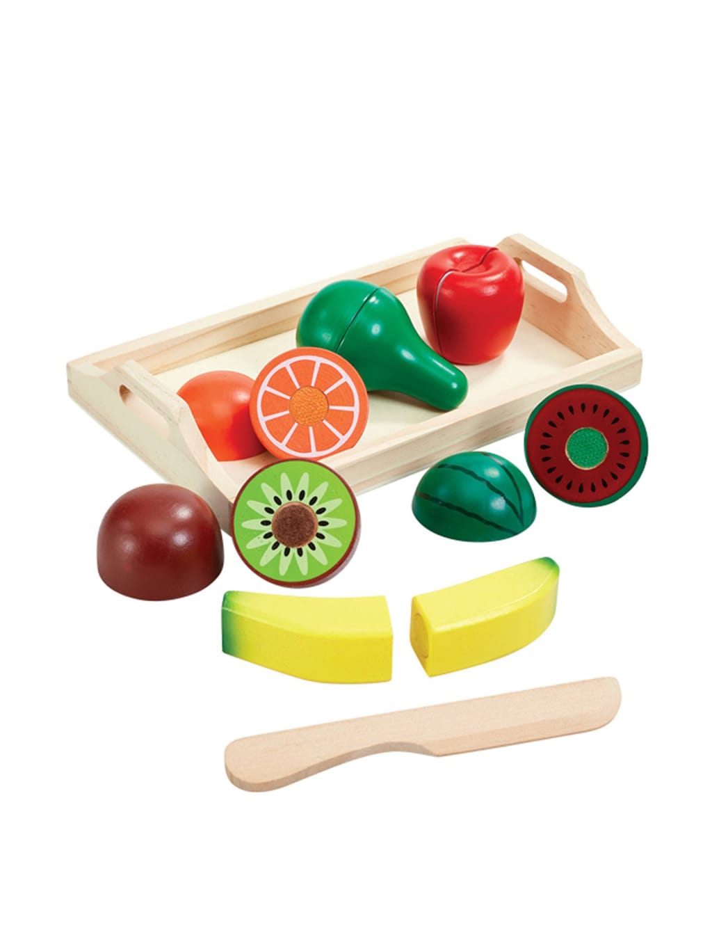 Slicing Food Playset Fruit 1 Yrs Woodlets M S