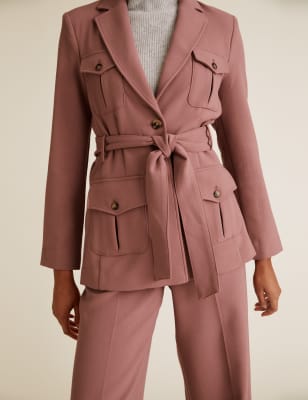 m&s wrap coat