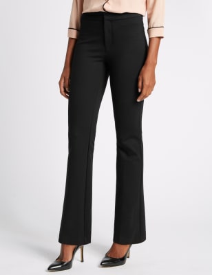 Slim Bootcut Trousers | Mu0026S Collection | Mu0026S