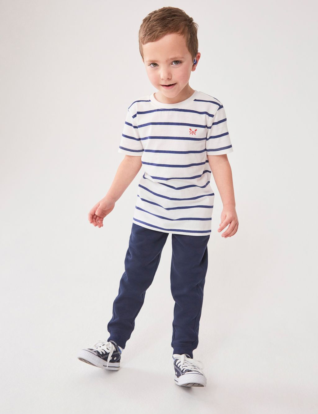 Slim Cotton Rich Joggers (3-12 Yrs) 3 of 5