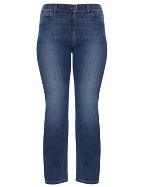 Slim Denim Bootcut Jeans Image 2 of 6