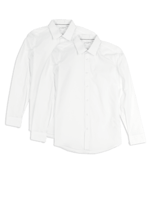 boys non iron school shirts