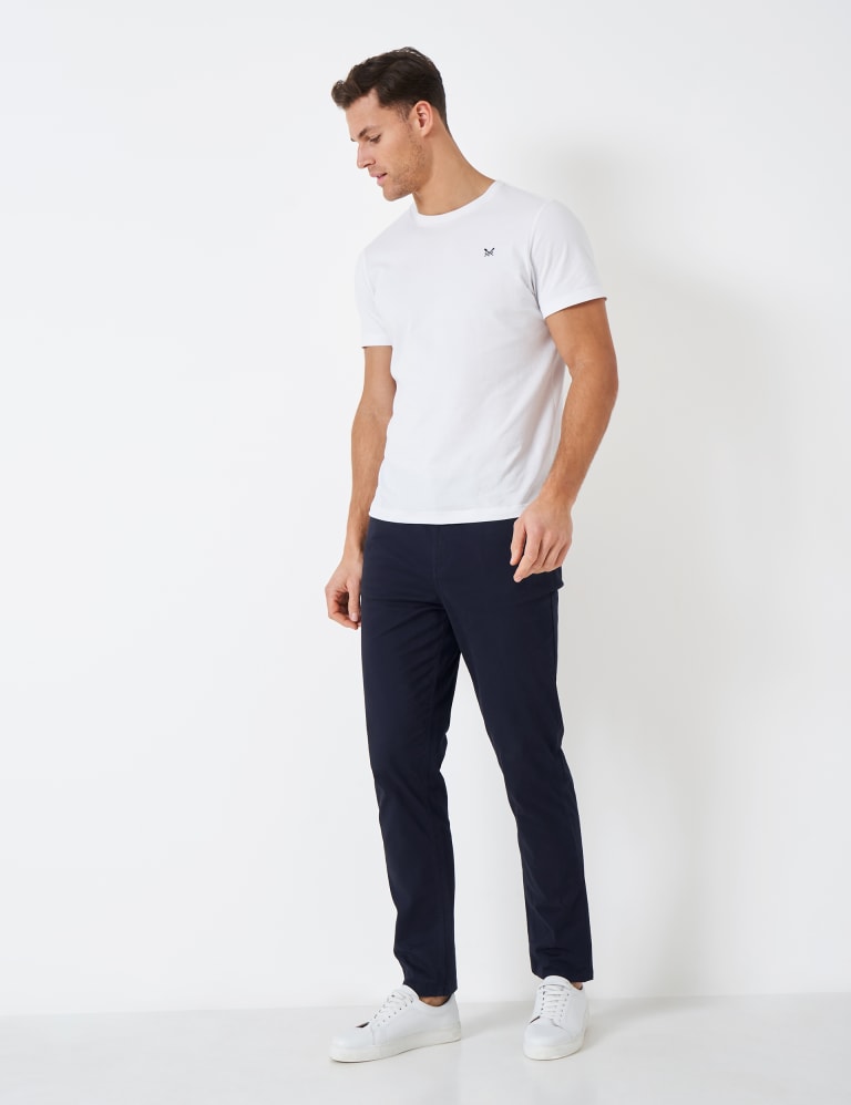 Slim Fit 5 Pocket Chinos | Crew Clothing | M&S