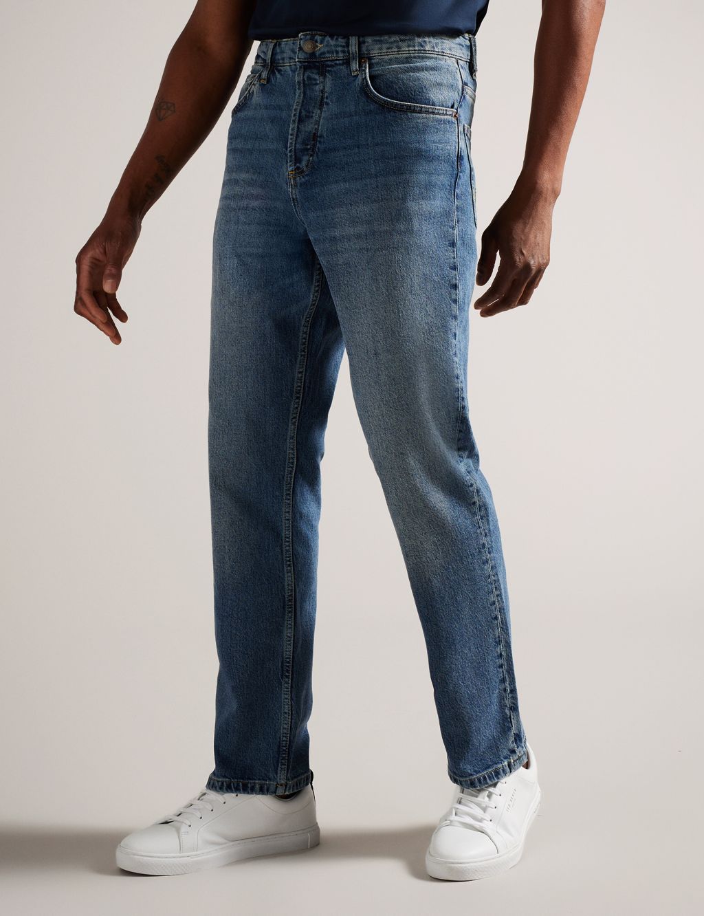 Slim Fit 5 Pocket Stretch Jeans 3 of 5