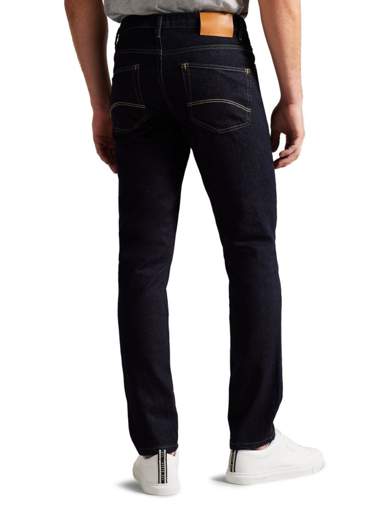 Slim Fit 5 Pocket Stretch Jeans 4 of 7