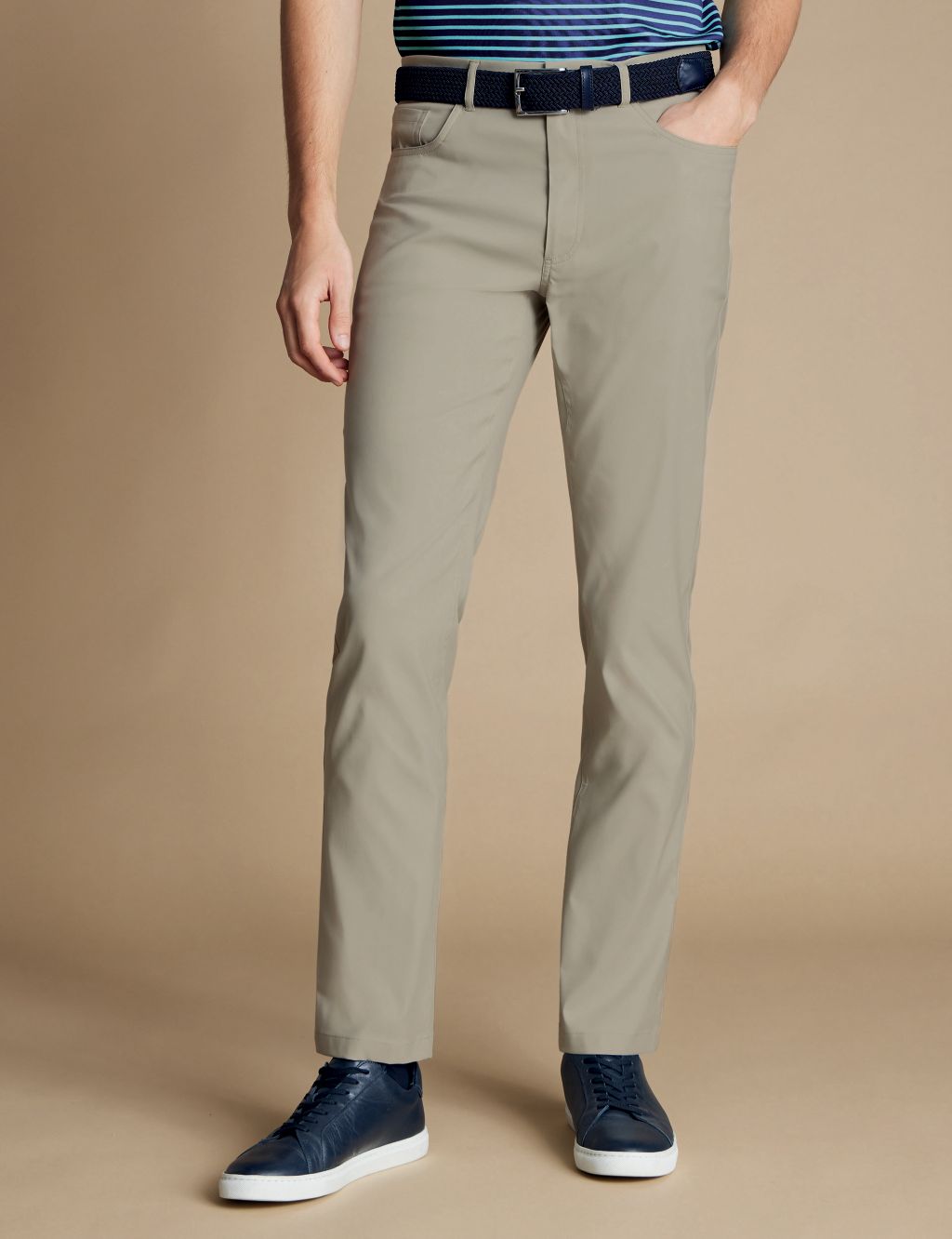 Slim Fit 5 Pocket Trousers 2 of 5
