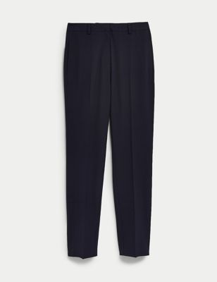 Slim Fit Ankle Grazer Trousers with Stretch Image 2 of 8