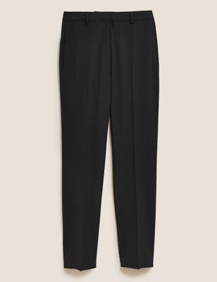 Slim Fit Ankle Grazer Trousers with Stretch | M&S Collection | M&S