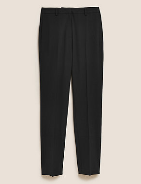 Slim Fit Ankle Grazer Trousers with Stretch Image 2 of 8