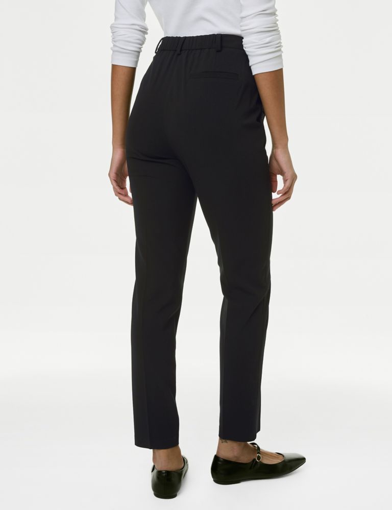 Slim Fit Ankle Grazer Trousers with Stretch 6 of 8