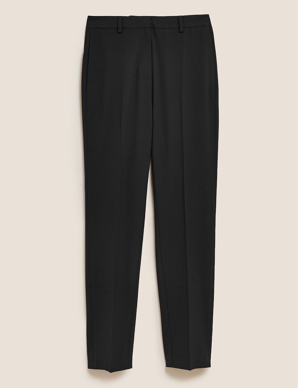 Slim Fit Ankle Grazer Trousers with Stretch 1 of 8