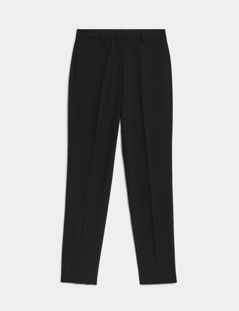 Slim Fit Ankle Grazer Trousers with Stretch, M&S Collection