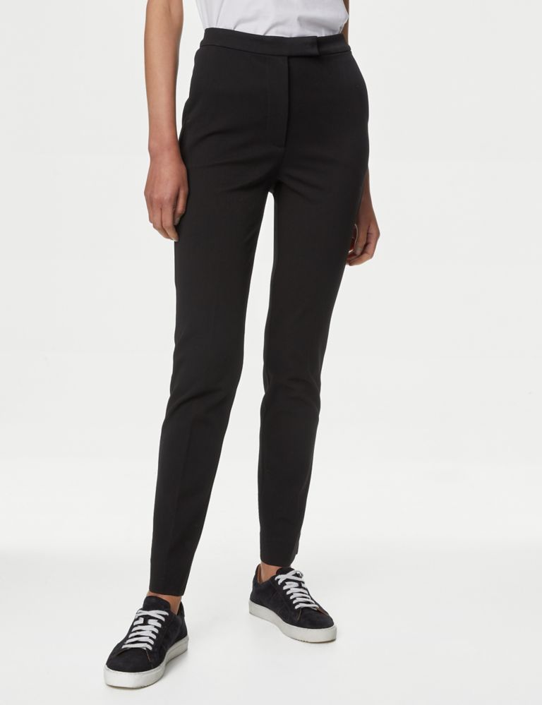 Smooth & Shape Slim Fit Ankle Grazer Trousers by Freemans