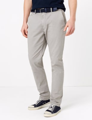 m&s slim fit chinos