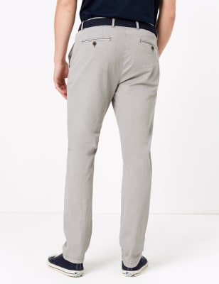 m&s slim fit chinos