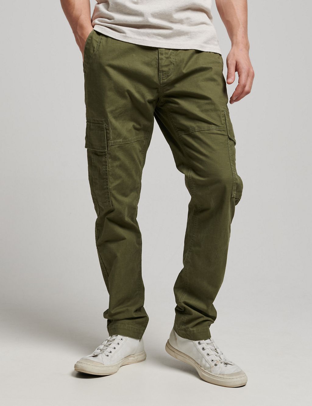 Slim Fit Cargo Trousers 3 of 6